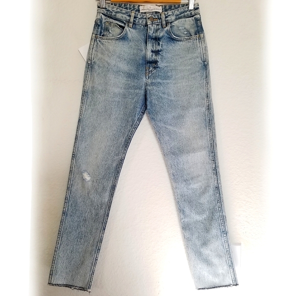 Golden Goose Denim - Golden Goose Thelma High Waist Carrot Leg Jeans Size 27 Blue